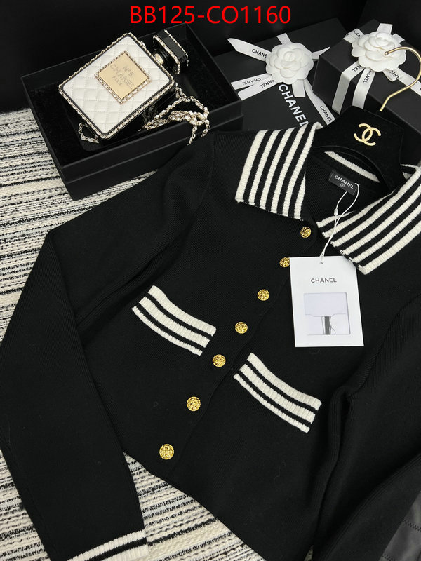 Clothing-Chanel,2023 aaaaa replica 1st copy , ID: CO1160,$: 125USD