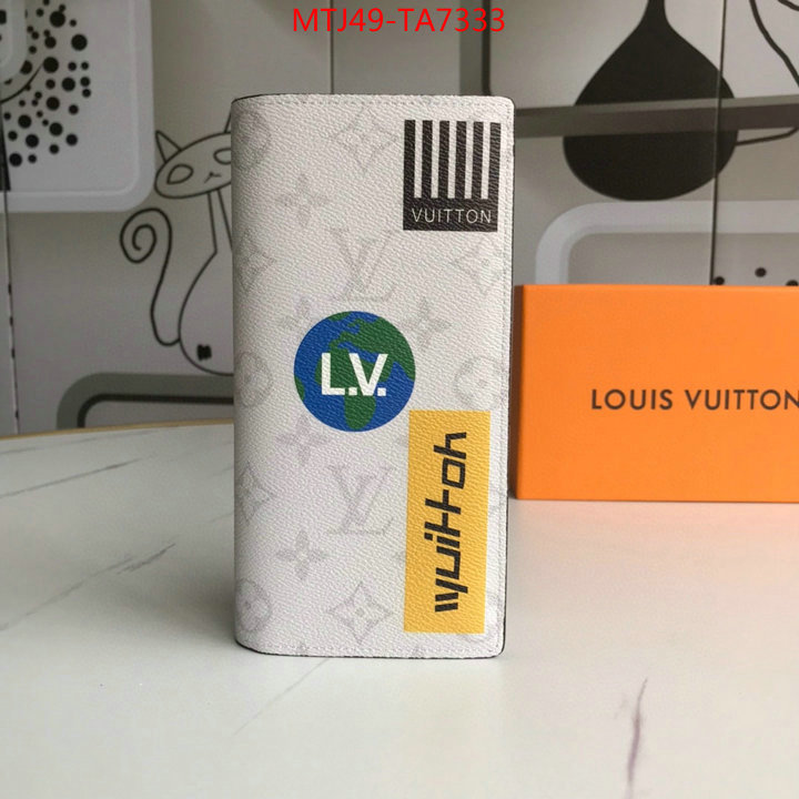 LV Bags(4A)-Wallet,ID: TA7333,$: 49USD