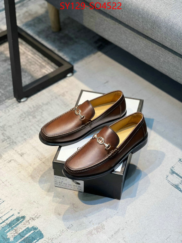 Men Shoes-Gucci,buy best quality replica , ID: SO4522,$: 129USD