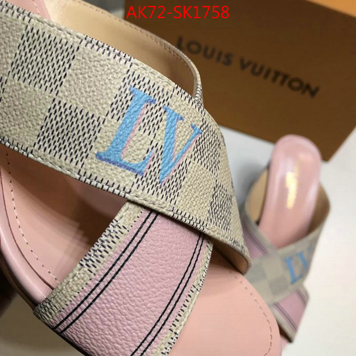 Women Shoes-LV,high quality perfect , ID: SK1758,$:72USD