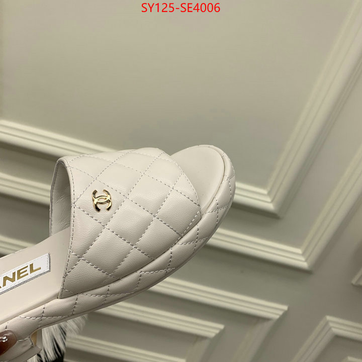 Women Shoes-Chanel,where should i buy replica , ID: SE4006,$: 125USD