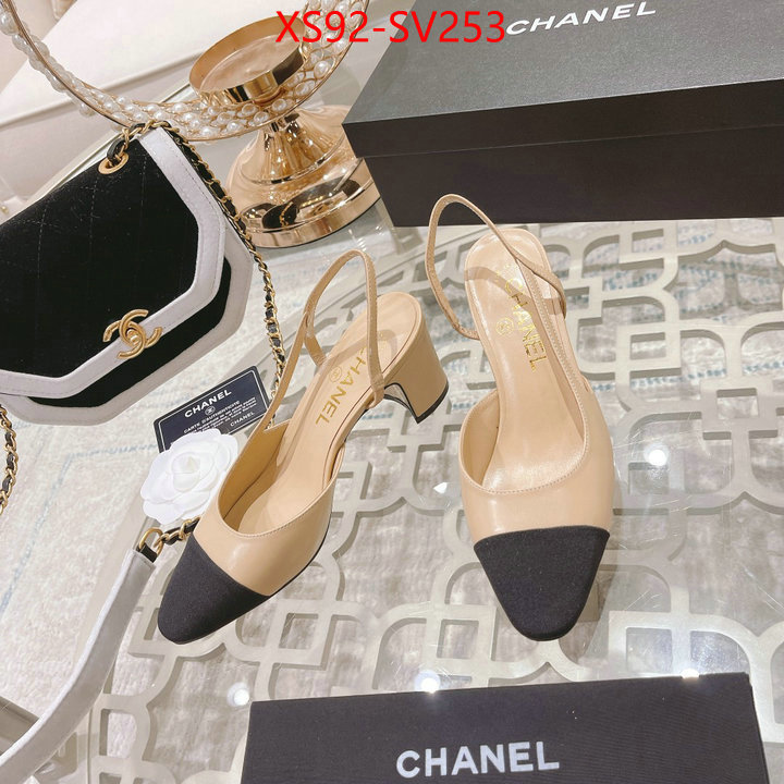 Women Shoes-Chanel,the quality replica , ID: SV253,$: 92USD