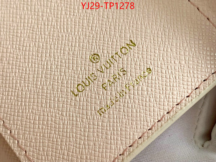 LV Bags(4A)-Wallet,ID: TP1278,$: 29USD