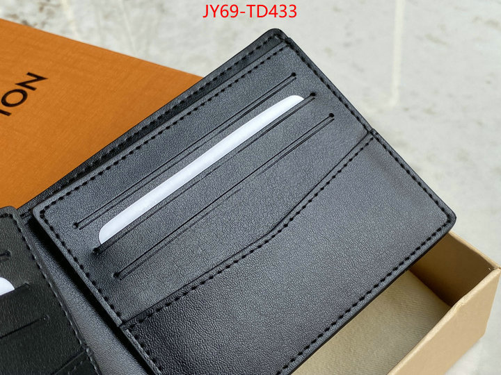 LV Bags(TOP)-Wallet,ID: TD433,$: 69USD