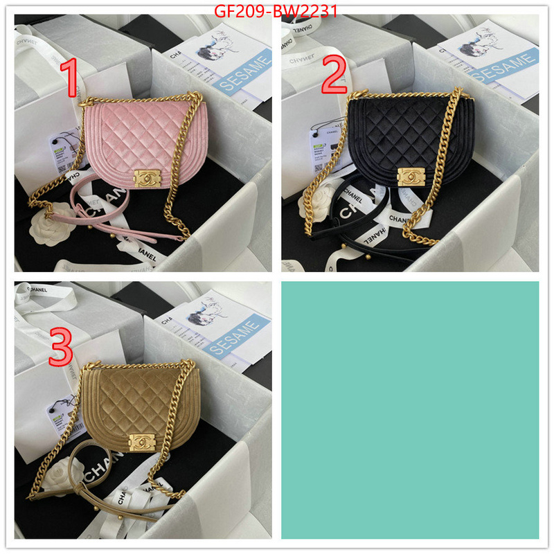 Chanel Bags(TOP)-Diagonal-,ID: BW2231,$: 209USD