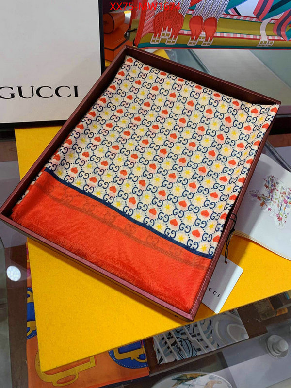 Scarf-Gucci,best replica 1:1 , ID: MW1674,$: 75USD