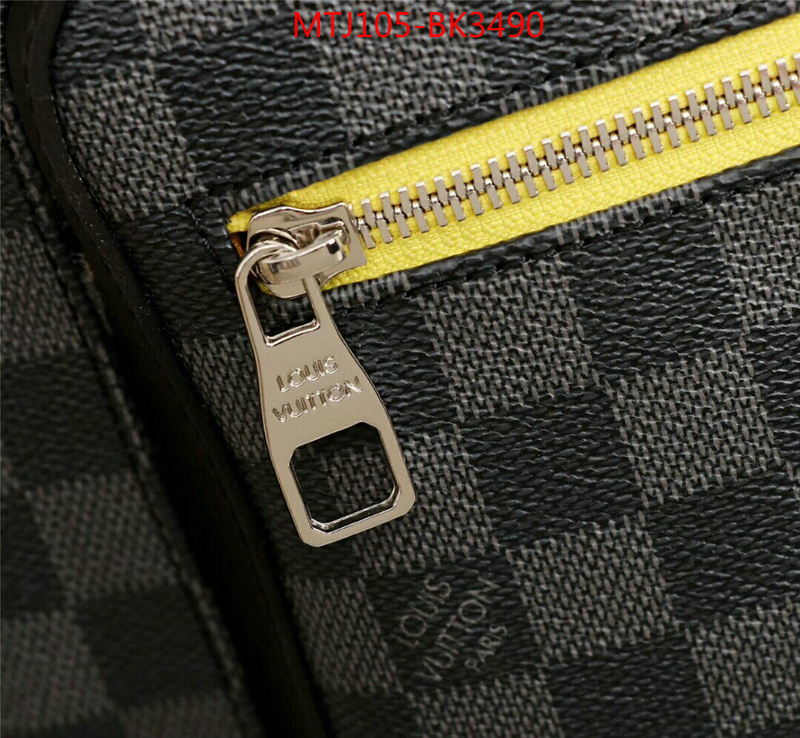 LV Bags(4A)-Backpack-,ID: BK3490,$:105USD