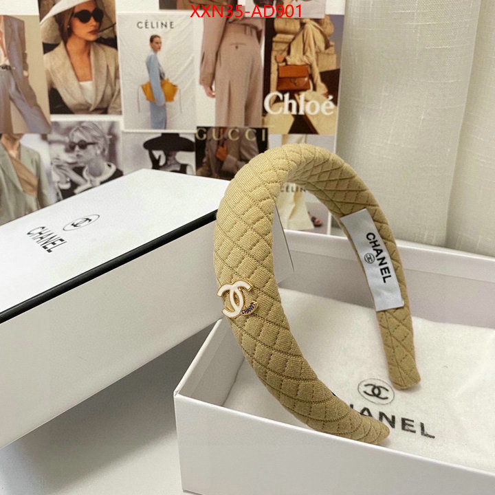 Hair band-Chanel,top perfect fake , ID: AD901,$: 35USD