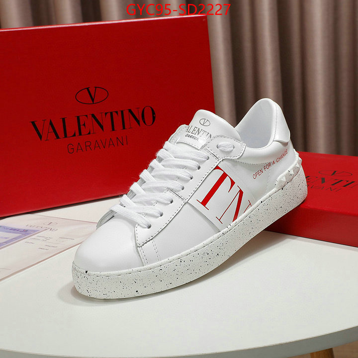 Women Shoes-Valentino,what's the best place to buy replica , ID: SD2227,$: 95USD