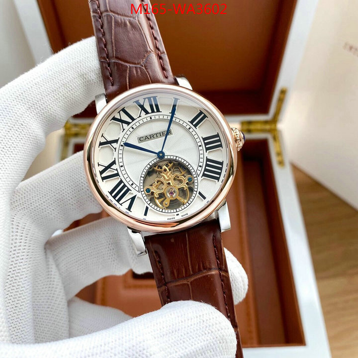 Watch(4A)-Cartier,online china , ID: WA3602,$: 165USD