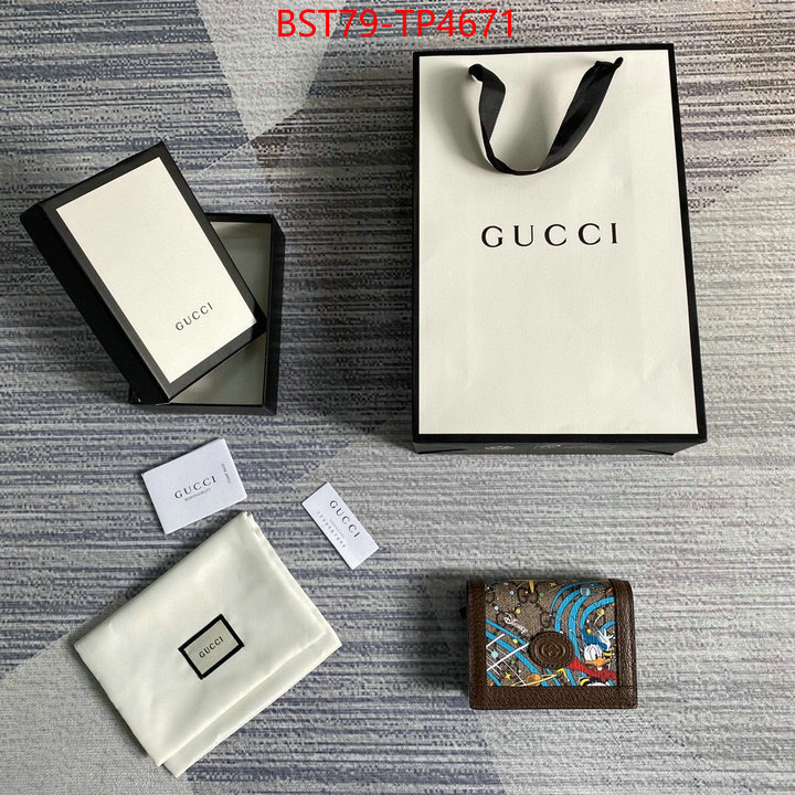 Gucci Bags(TOP)-Wallet-,ID: TP4671,$: 79USD