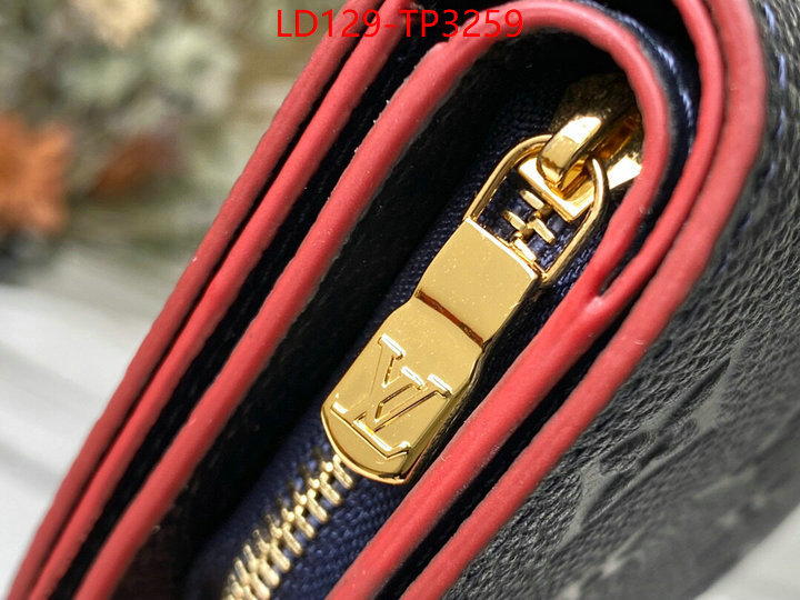LV Bags(TOP)-Wallet,ID: TP3259,$: 129USD