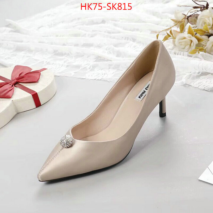 Women Shoes-Miu Miu,where could you find a great quality designer ,replica every designer , ID: SK815,$:75USD