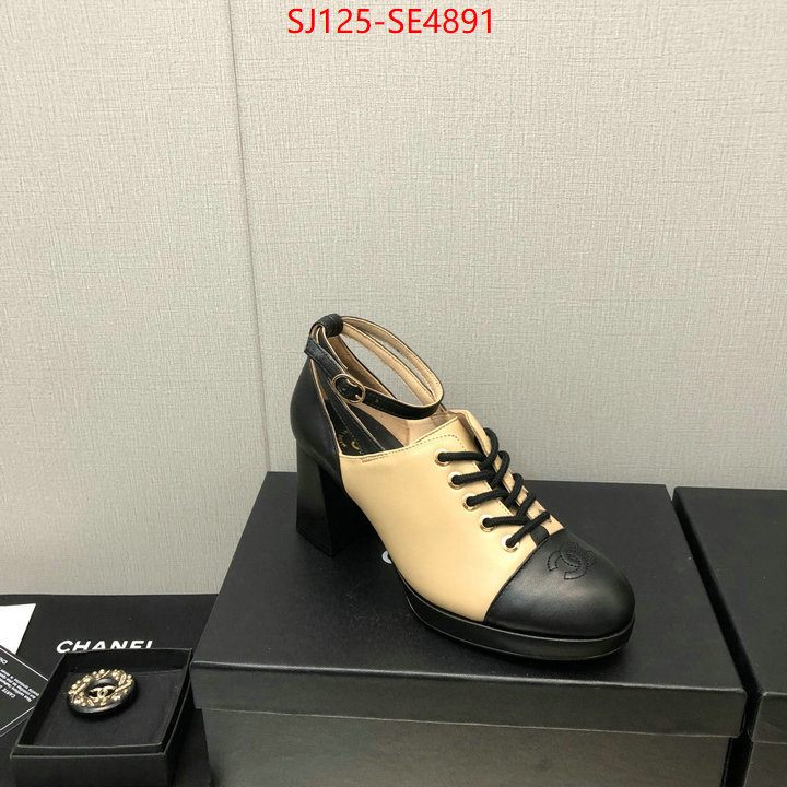 Women Shoes-Chanel,best , ID: SE4891,$: 125USD