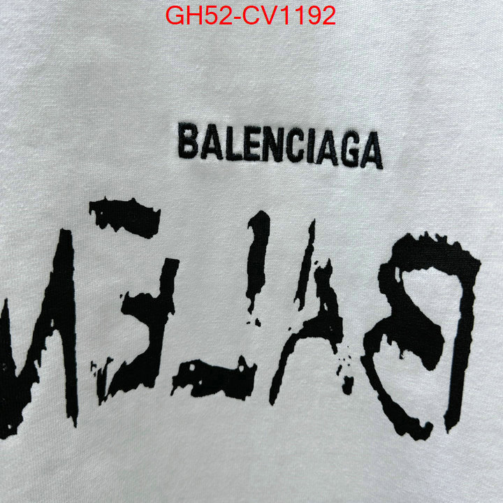 Clothing-Balenciaga,best quality designer , ID: CV1192,$: 52USD