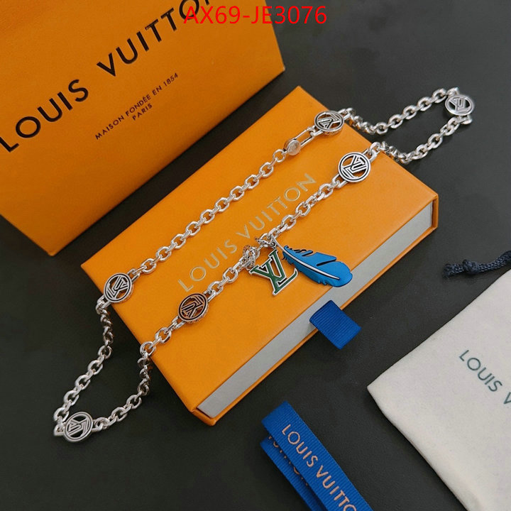 Jewelry-LV,how to find designer replica ,ID: JE3076,$: 69USD