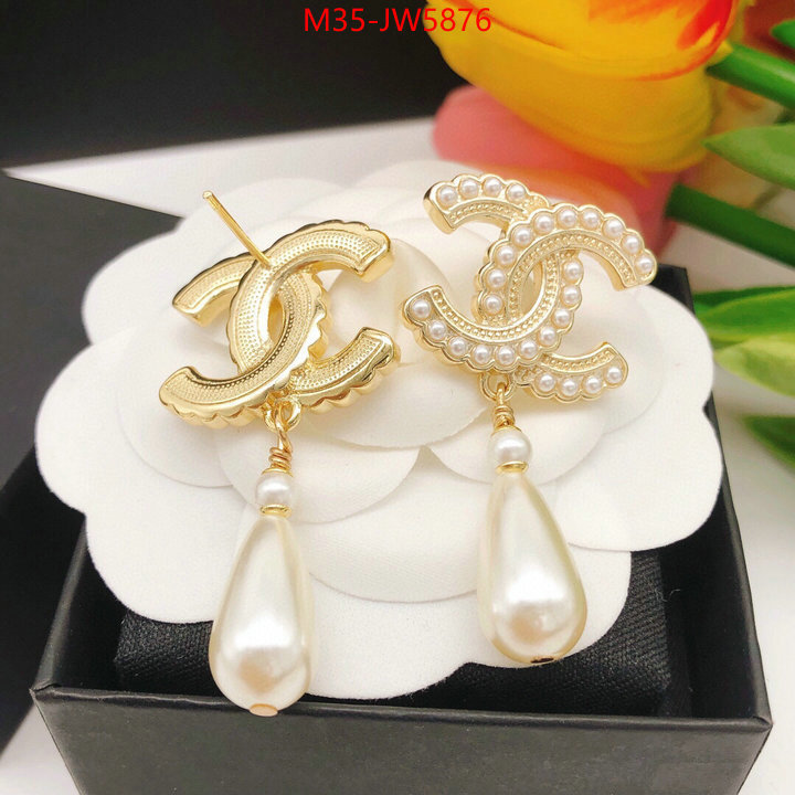 Jewelry-Chanel,quality aaaaa replica , ID: JW5876,$: 35USD