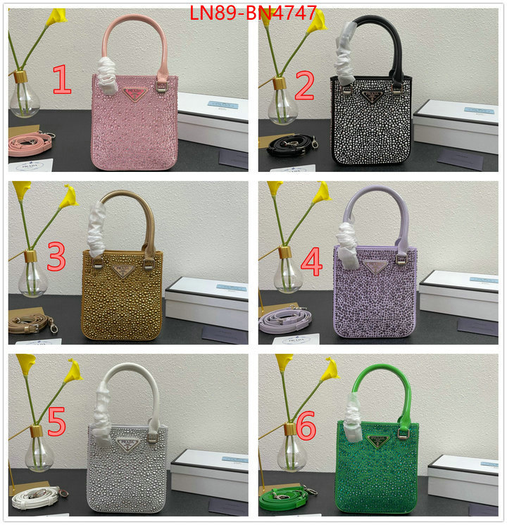 Prada Bags(4A)-Diagonal-,buy first copy replica ,ID: BN4747,$: 89USD