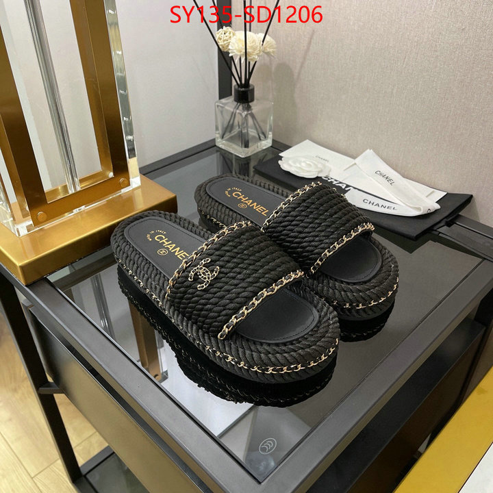 Women Shoes-Chanel,mirror copy luxury , ID: SD1206,$: 135USD