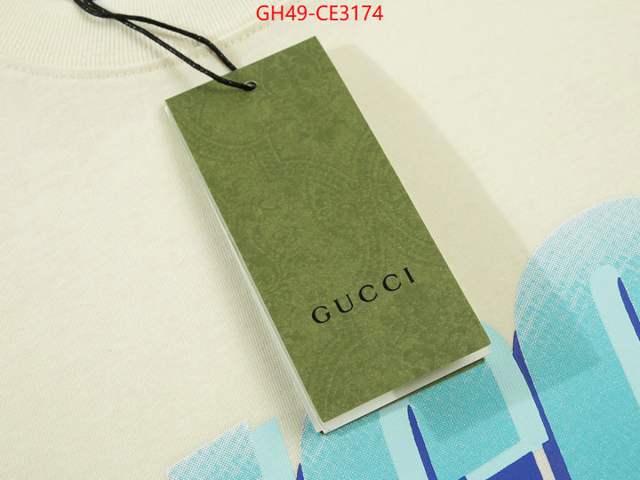 Clothing-Gucci,online china , ID: CE3174,$: 49USD