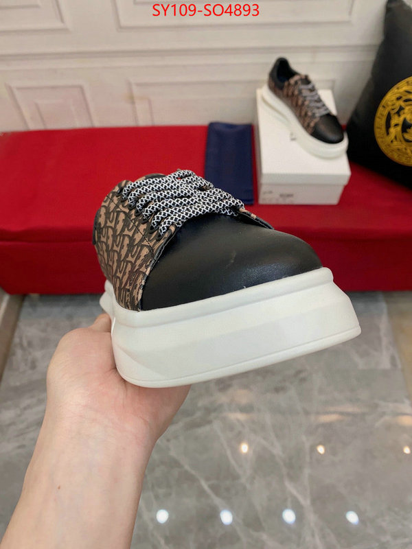 Men shoes-Dior,quality replica , ID: SO4893,$: 109USD