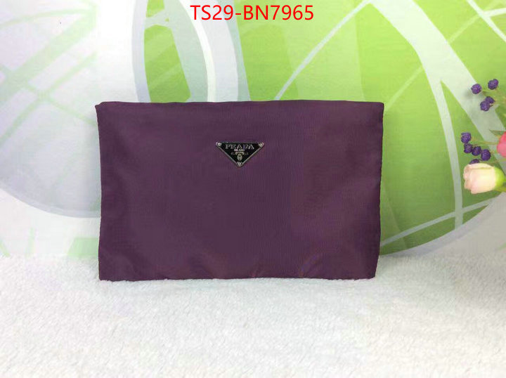Prada Bags(4A)-Clutch-,where quality designer replica ,ID: BN7965,$: 29USD