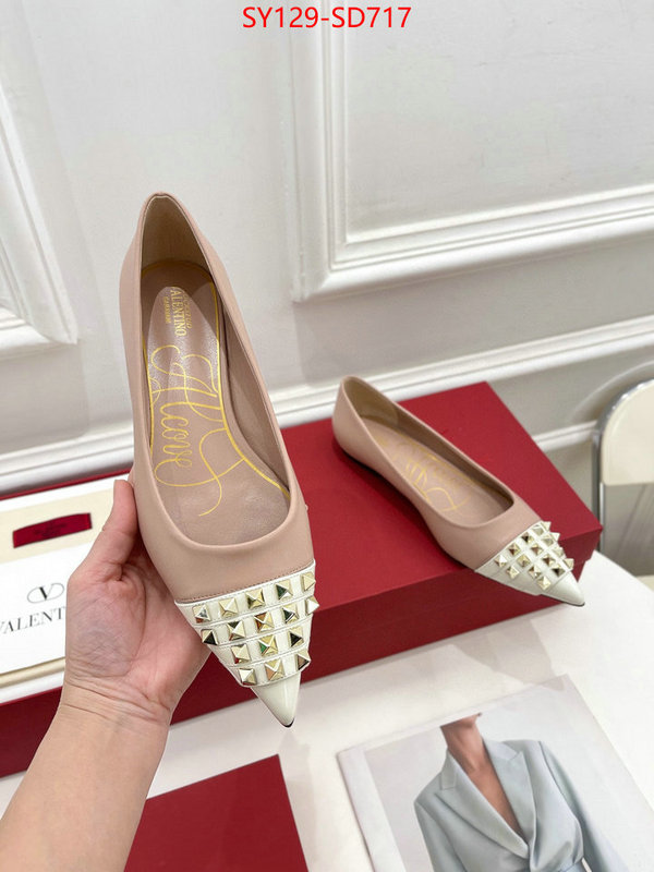 Women Shoes-Valentino,buy top high quality replica , ID: SD717,$: 129USD