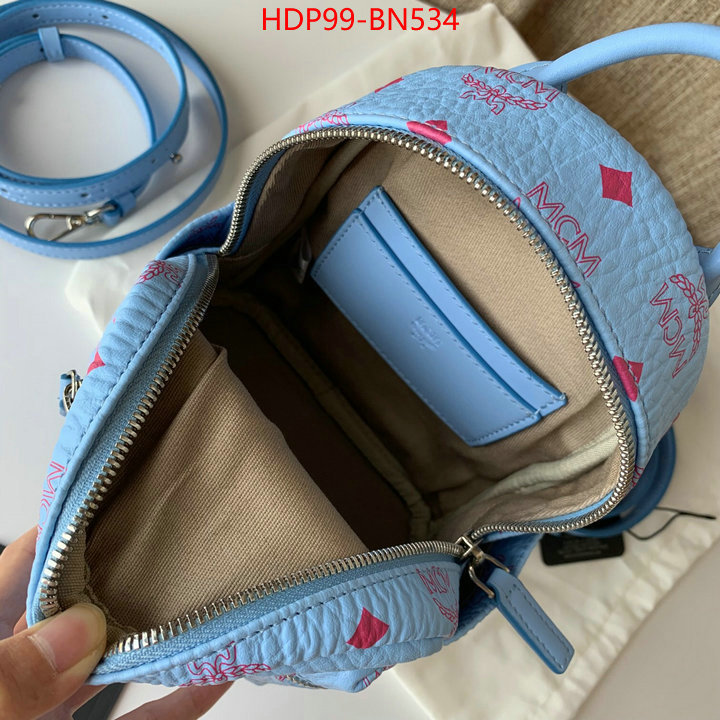 MCM Bags(TOP)-Backpack-,ID: BN534,$: 99USD