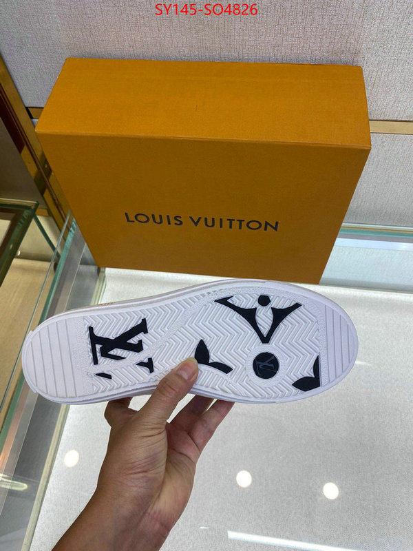 Men Shoes-LV,top quality designer replica , ID: SO4826,$: 145USD