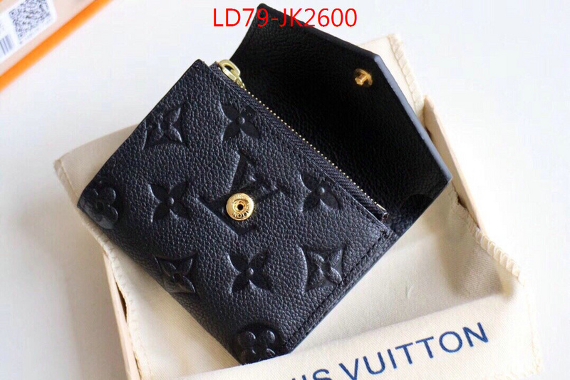 LV Bags(TOP)-Wallet,ID: JK2600,$:79USD