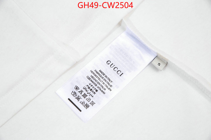 Clothing-Gucci,replcia cheap , ID: CW2504,$: 49USD