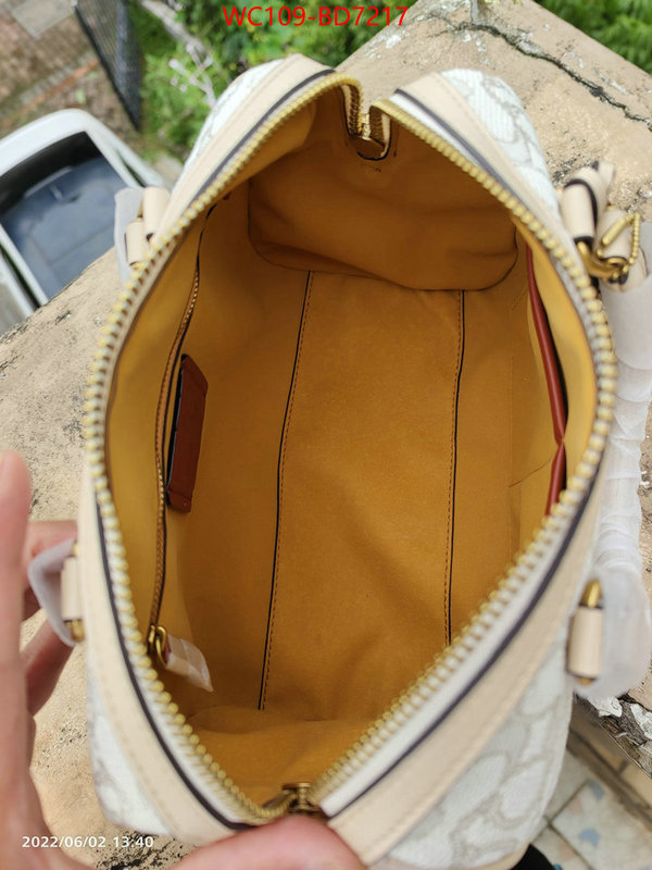 Coach Bags(4A)-Handbag-,7 star collection ,ID: BD7217,$: 109USD