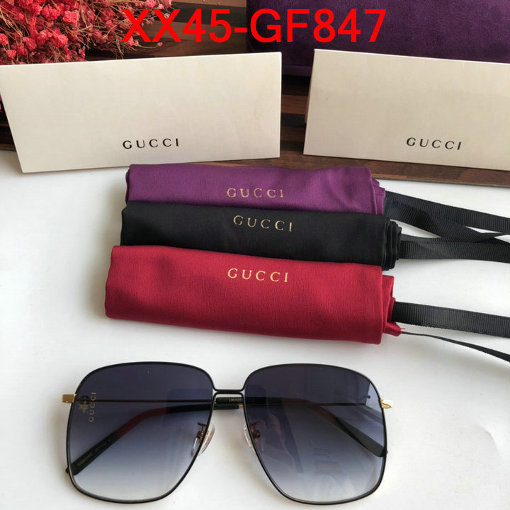 Glasses-Gucci,replica designer , ID: GF847,$:45USD