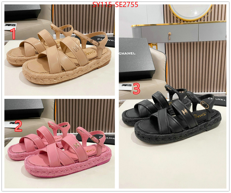 Women Shoes-Chanel,the best quality replica , ID: SE2755,$: 115USD