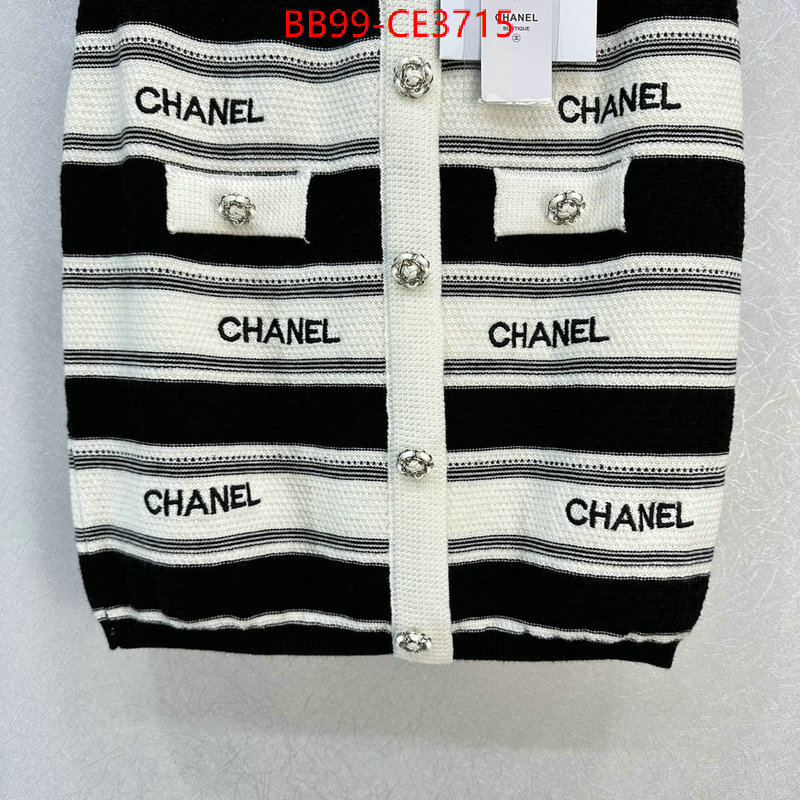 Clothing-Chanel,the top ultimate knockoff , ID: CE3715,$:99USD