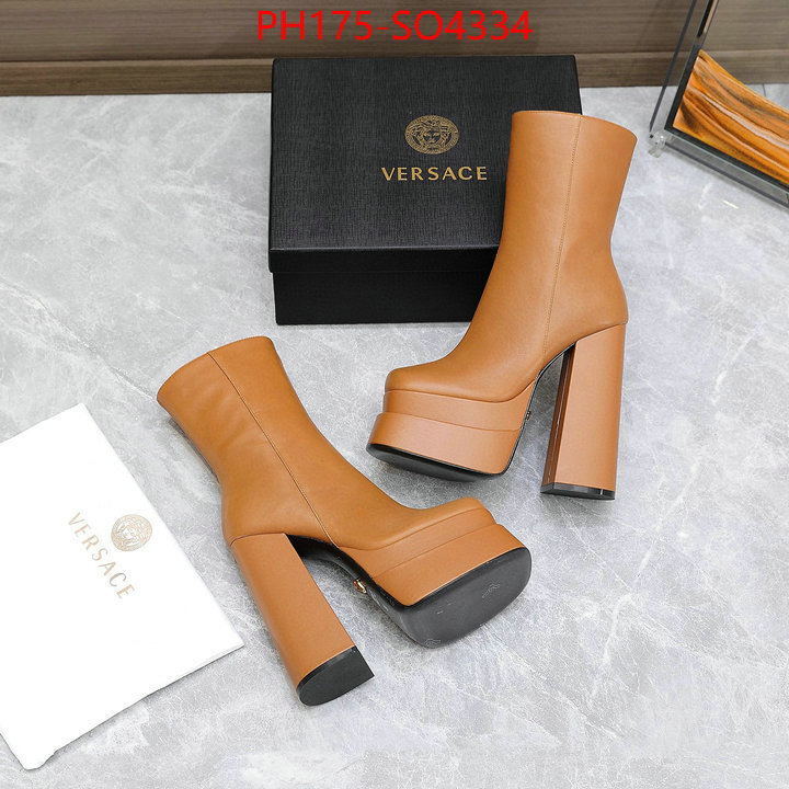 Women Shoes-Versace,mirror copy luxury , ID: SO4334,$: 175USD