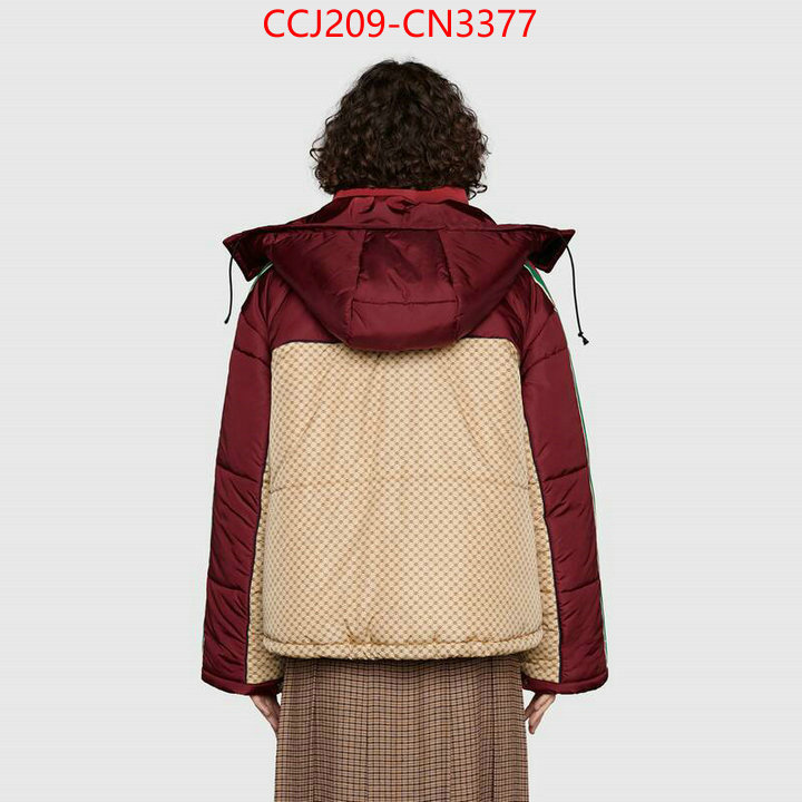 Down jacket Women-Gucci,wholesale 2023 replica , ID: CN3377,