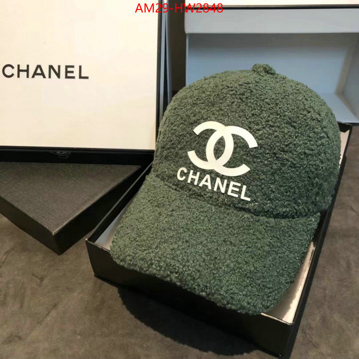 Cap (Hat)-Chanel,what's the best place to buy replica , ID: HW2848,$: 29USD