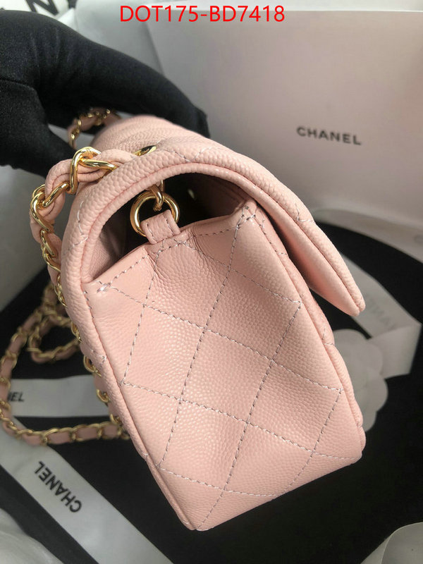 Chanel Bags(TOP)-Diagonal-,ID: BD7418,$: 175USD