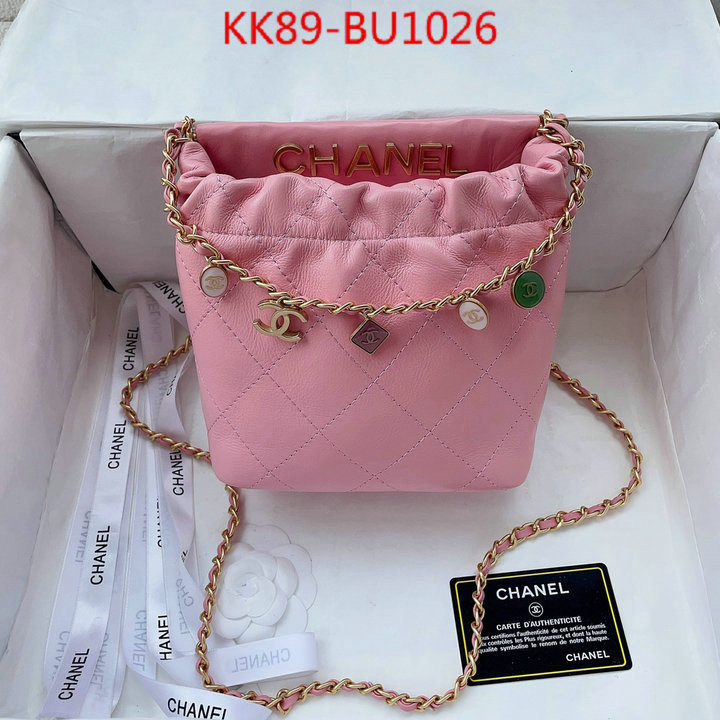 Chanel Bags(4A)-Diagonal-,ID: BU1026,$: 89USD