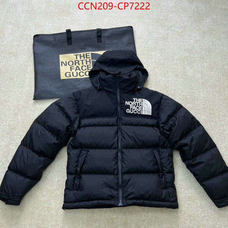 Down jacket Men-The North Face,wholesale replica shop , ID: CP7222,$: 209USD