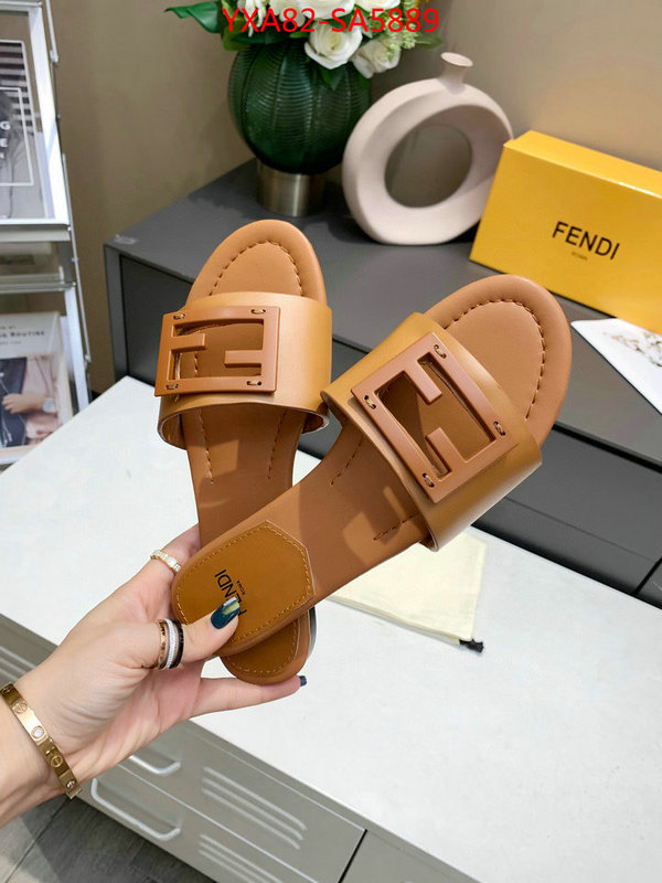 Women Shoes-Fendi,replica shop , ID: SA5889,$: 82USD