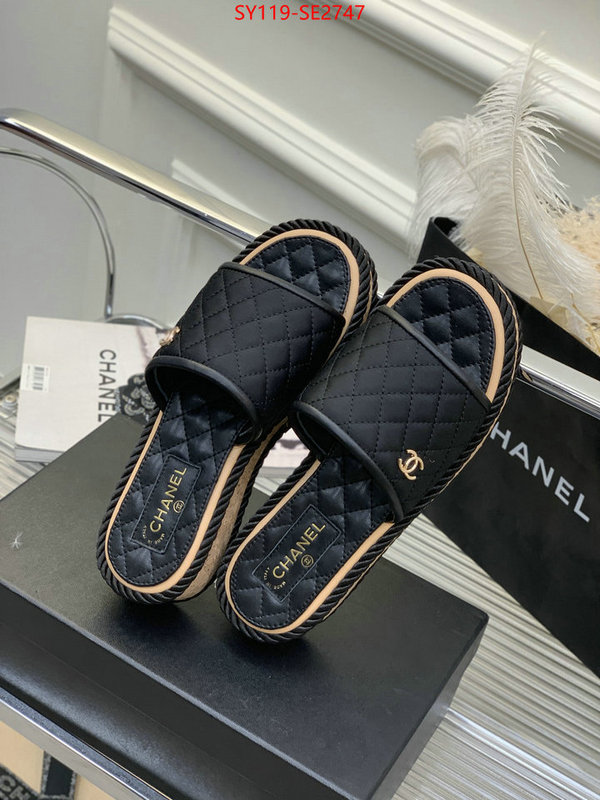 Women Shoes-Chanel,mirror quality , ID: SE2747,$: 119USD