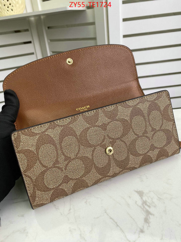 Coach Bags(4A)-Wallet,store ,ID: TE1724,$: 55USD