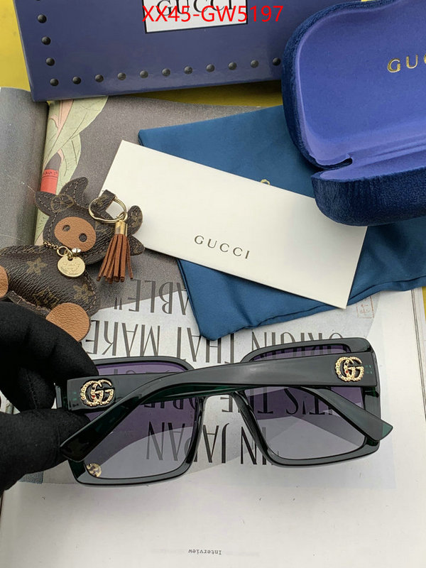 Glasses-Gucci,fake aaaaa , ID: GW5197,$: 45USD