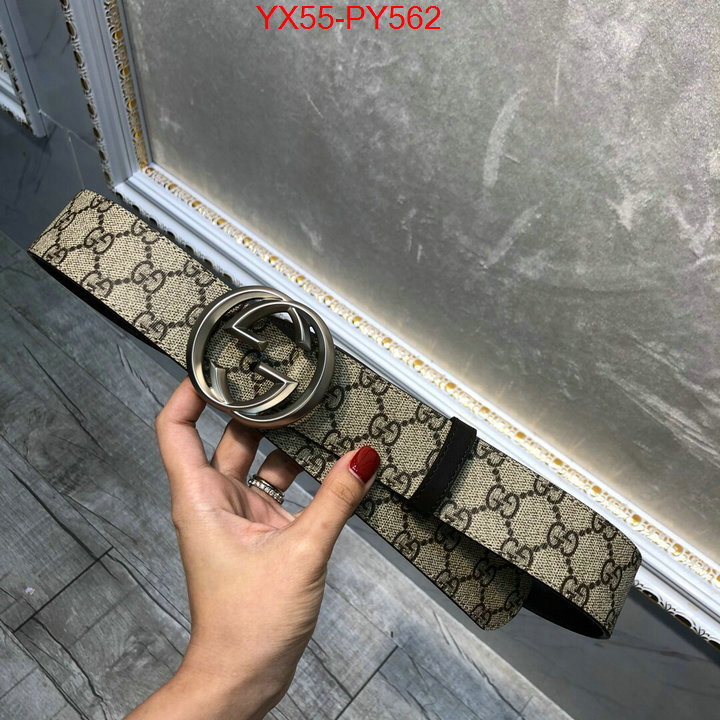 Belts-Gucci,knockoff highest quality , ID: PY562,$:55USD