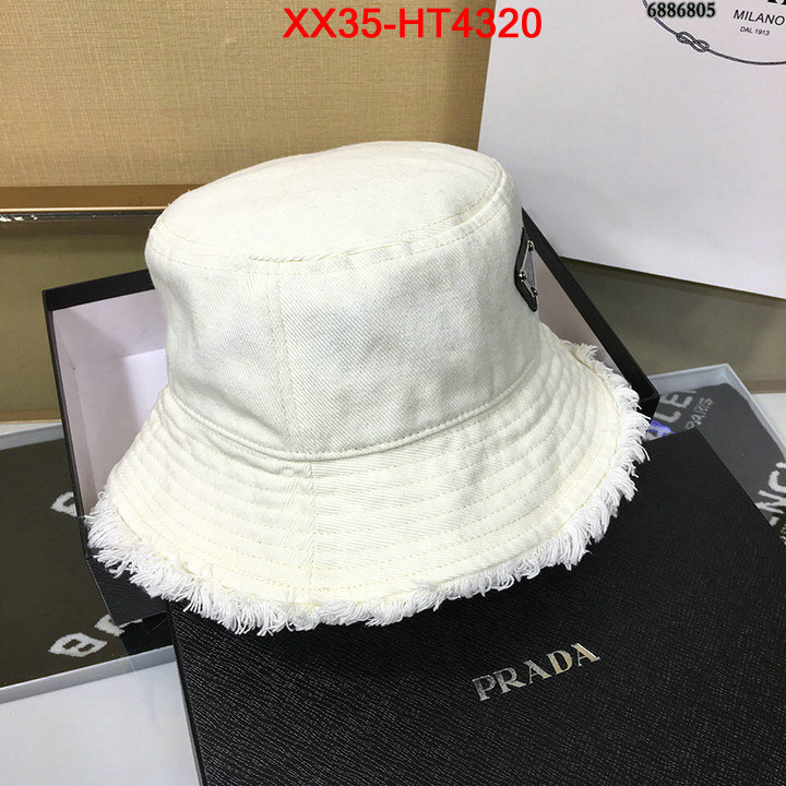 Cap (Hat)-Prada,shop designer replica , ID: HT4320,$: 35USD