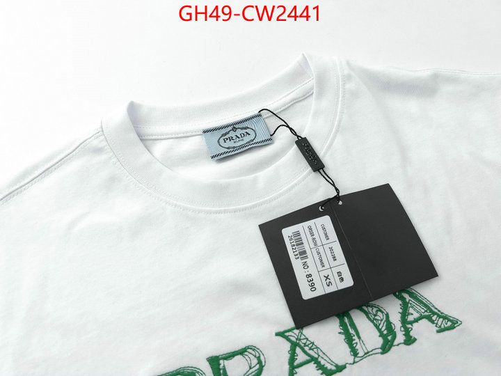 Clothing-Prada,luxury shop , ID: CW2441,$: 49USD