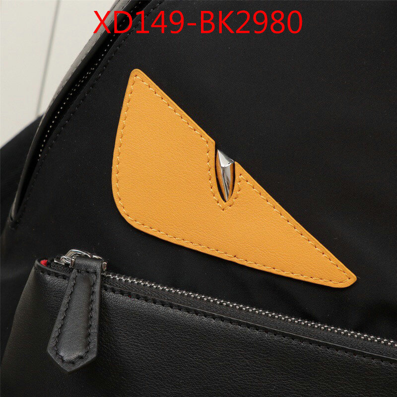 Fendi Bags(4A)-Backpack-,online from china designer ,ID: BK2980,$:149USD