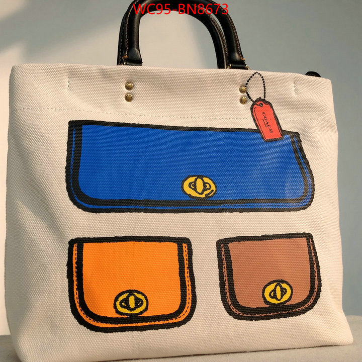 Coach Bags(4A)-Handbag-,high quality replica designer ,ID: BN8673,$: 95USD